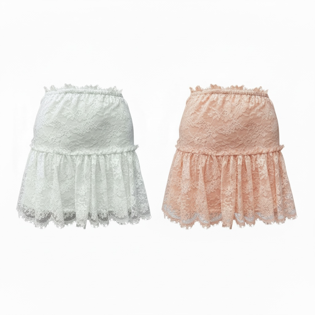 Спідниця LACE мереживна міні — Bustier Brand