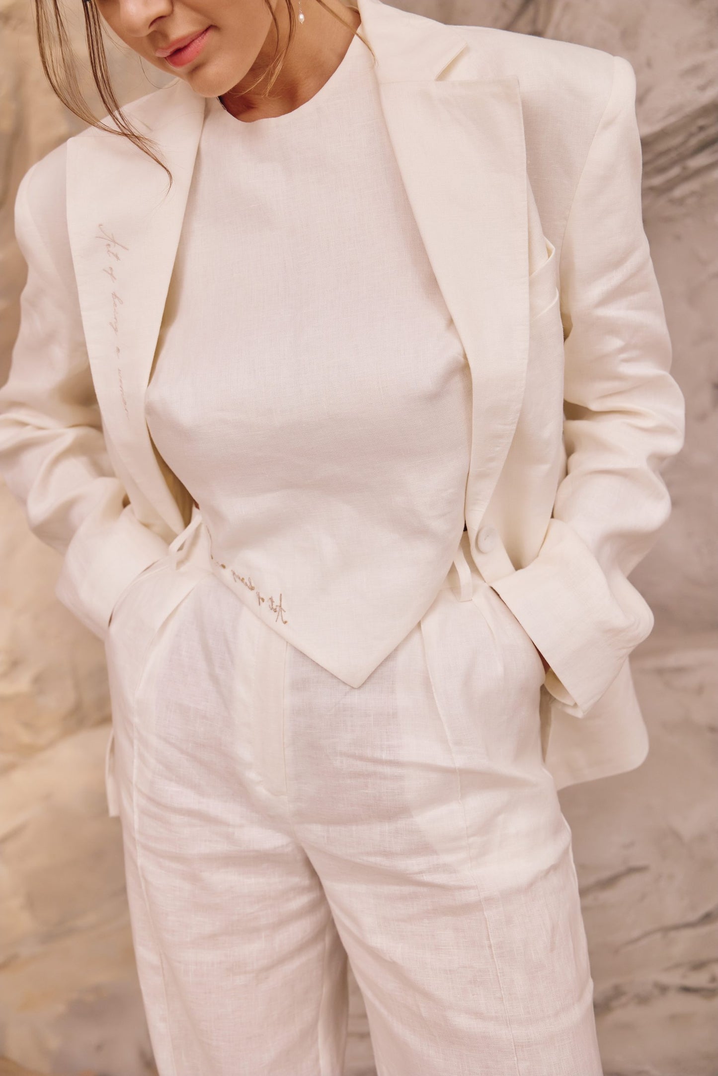 Linen trousers
