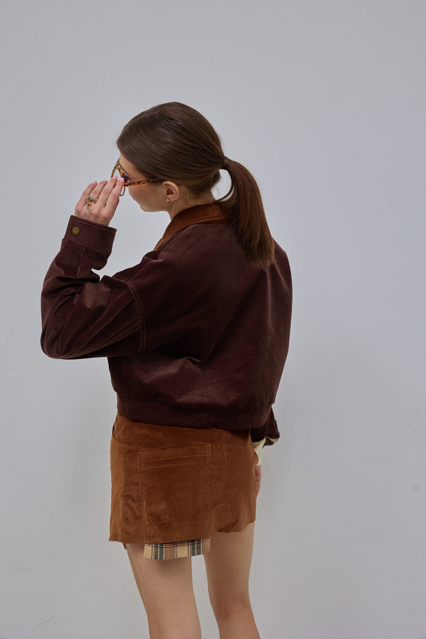 Velvet skirt