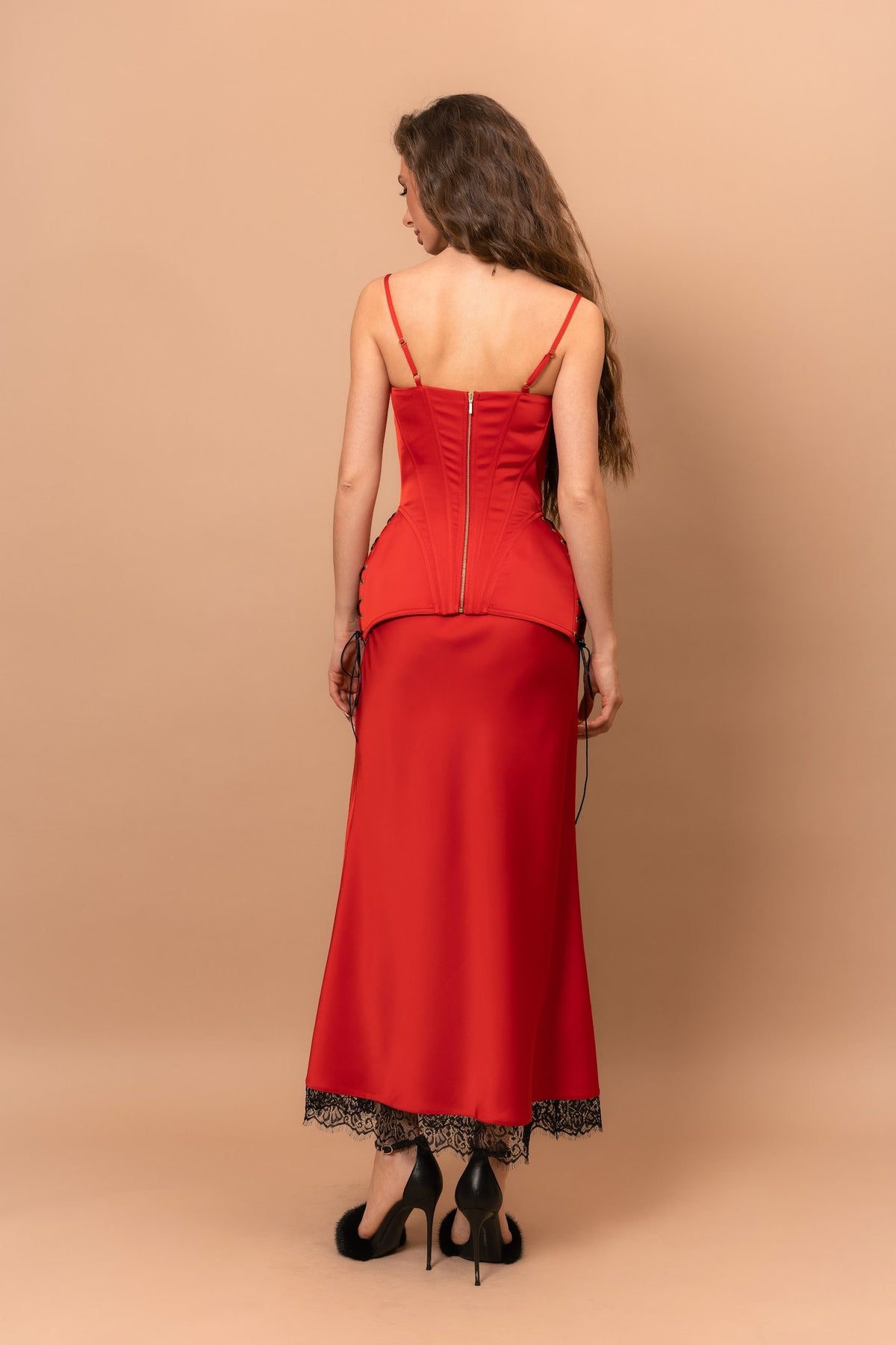 Корсет KSENA SILK із еко-шовку — Bustier Brand