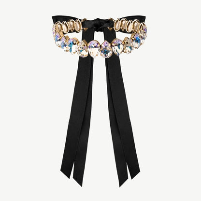 Aelin Choker with Rhinestones in Northern Lights Color
