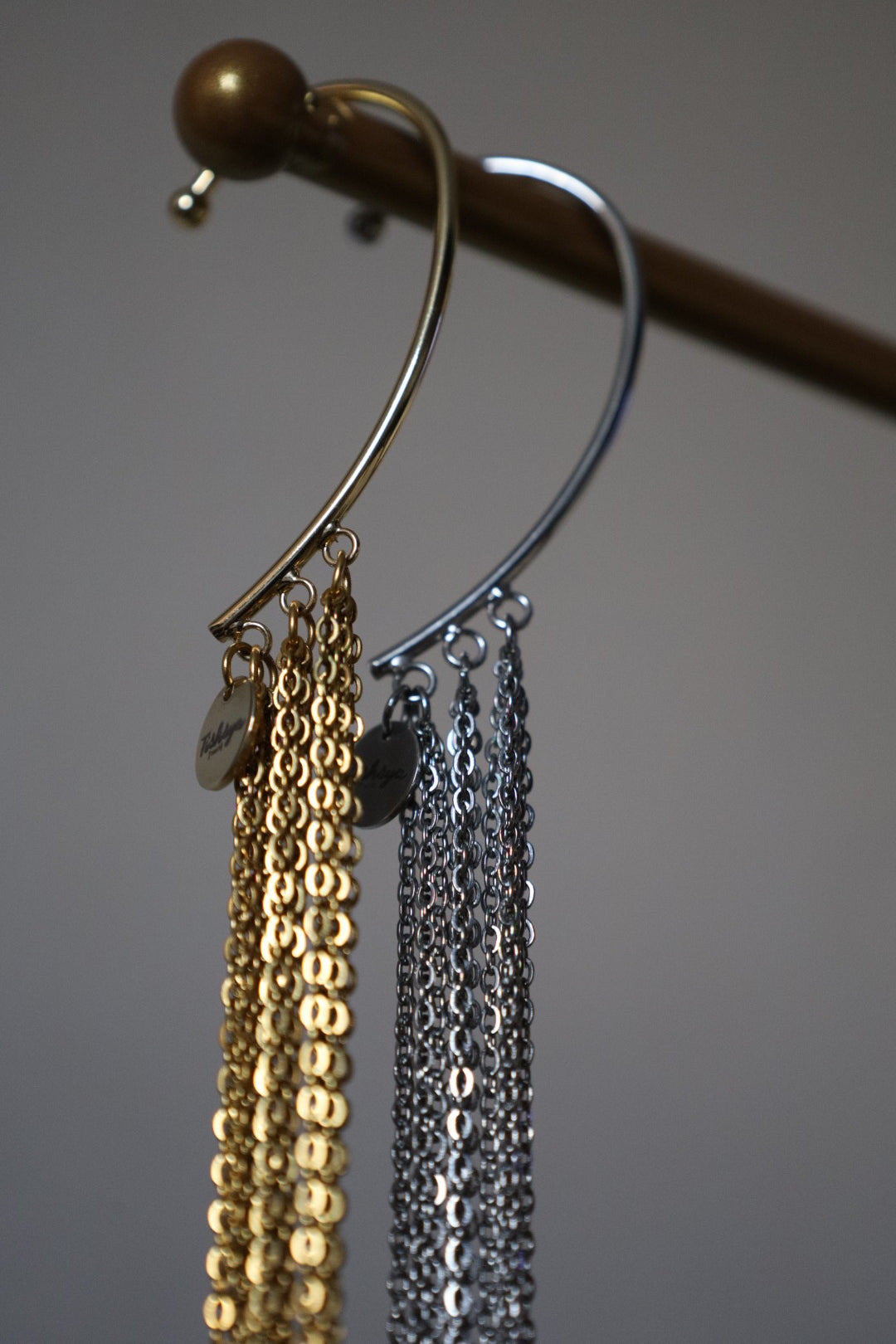 Кафф «Waterfall” gold
