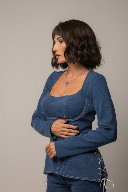 Корсет KSENA із довгим рукавом — Bustier Brand