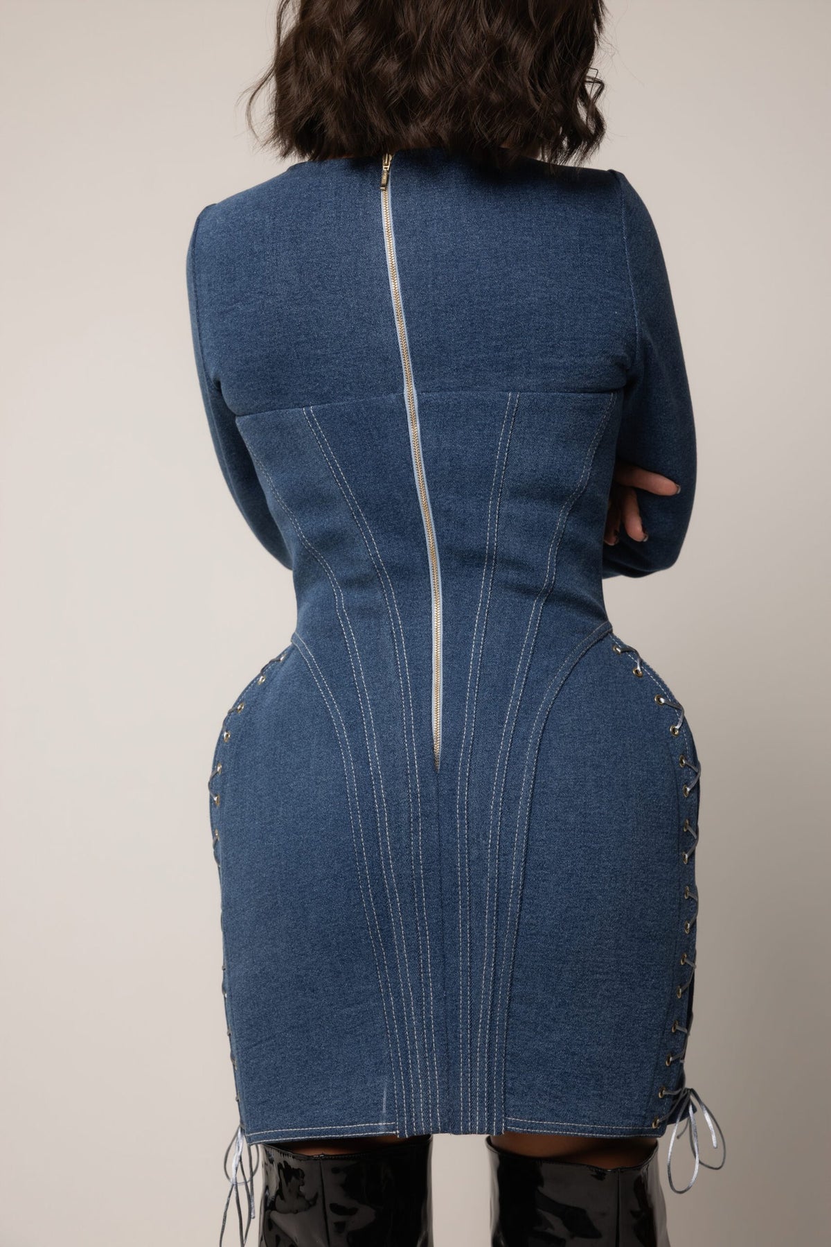 Сукня KSENA із довгим рукавом — Bustier Brand