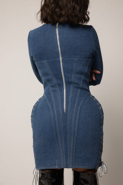Сукня KSENA із довгим рукавом — Bustier Brand