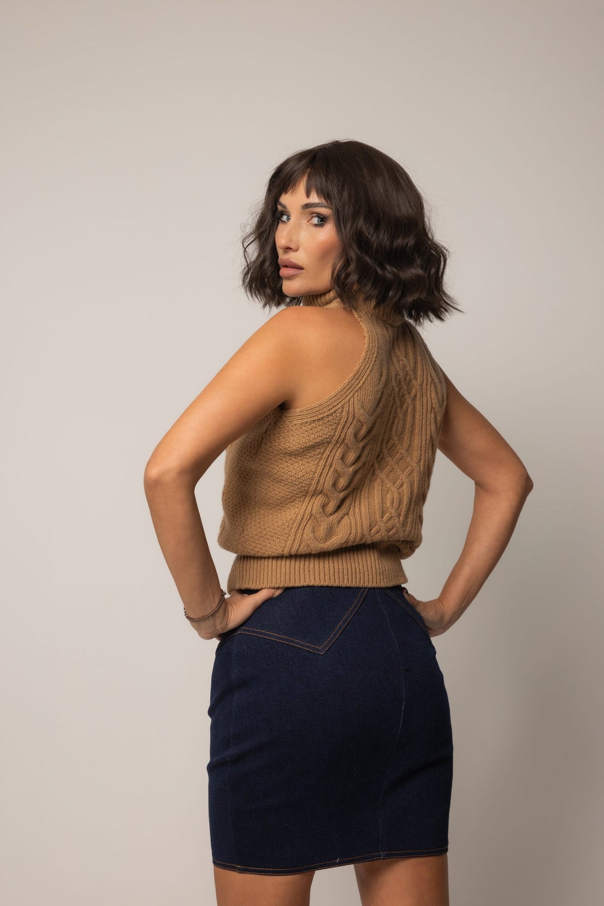 В’язаний топ-гольф KOSA — Bustier Brand