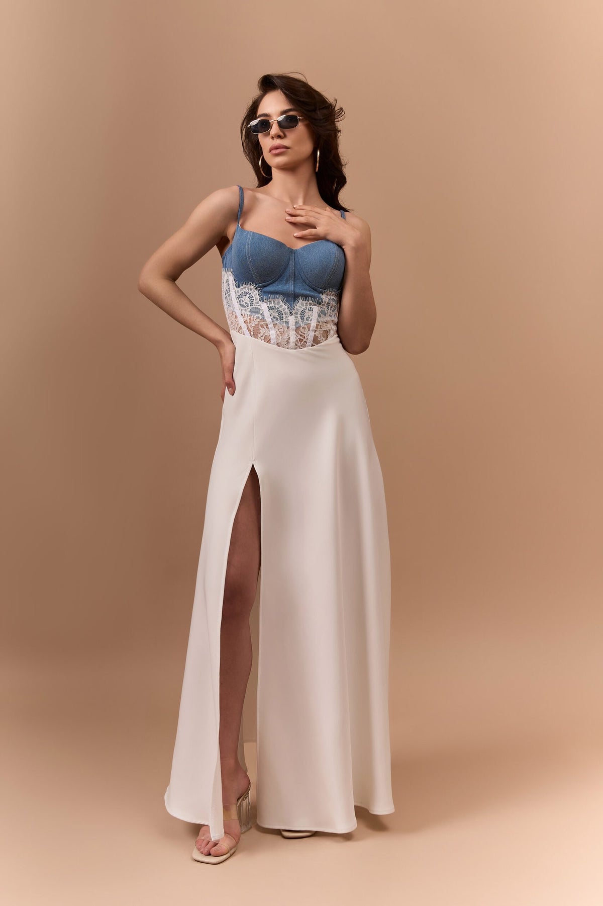Корсетна сукня EVA максі — Bustier Brand