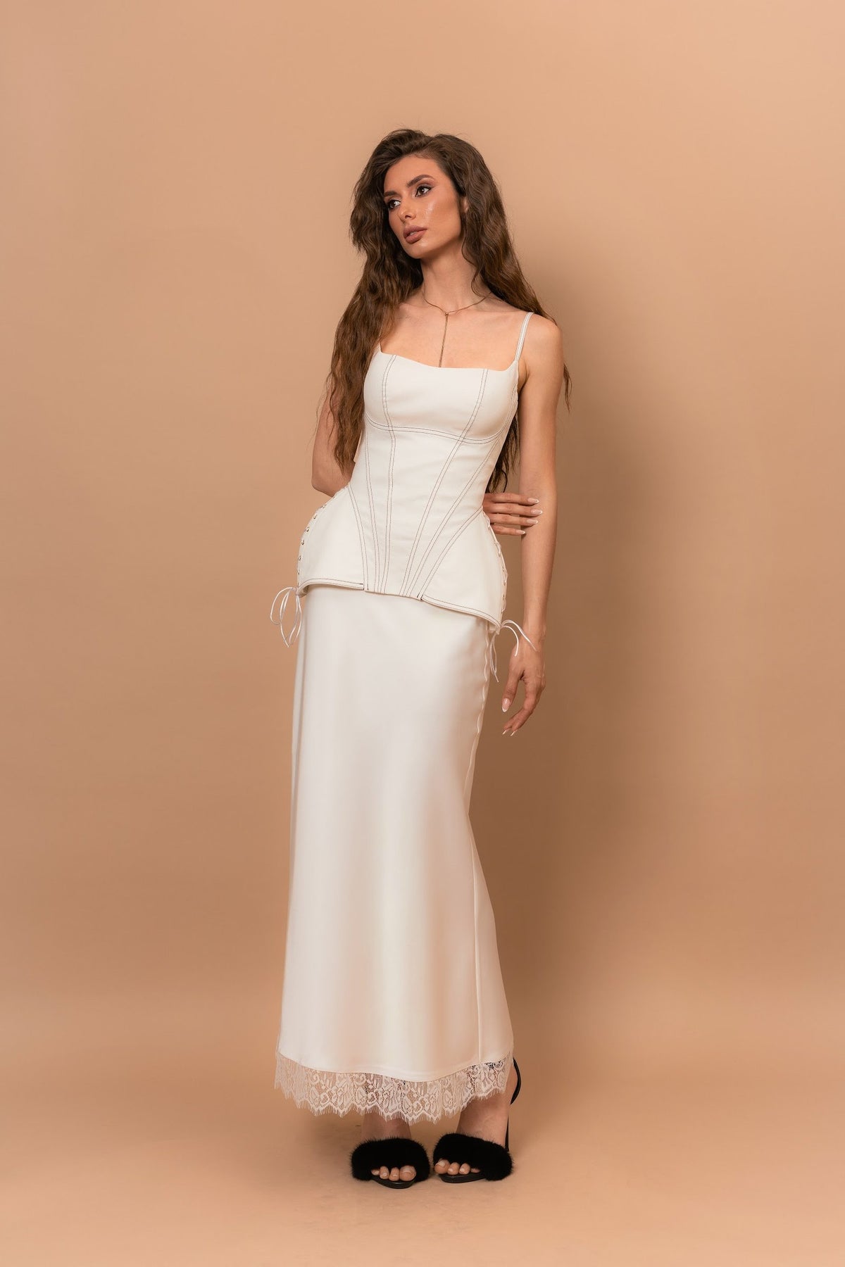 Корсет KSENA з деніму — Bustier Brand