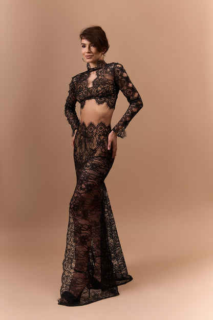 Спідниця VIVIEN мереживна максі — Bustier Brand