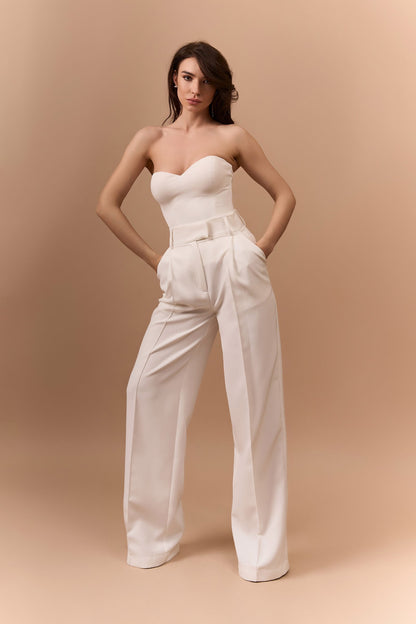 Корсет ANGELICA із гладкої щільної тканини — Bustier Brand