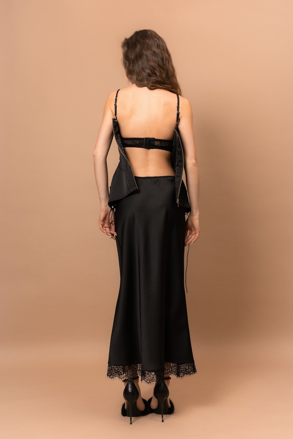 Корсет KSENA SILK із еко-шовку — Bustier Brand