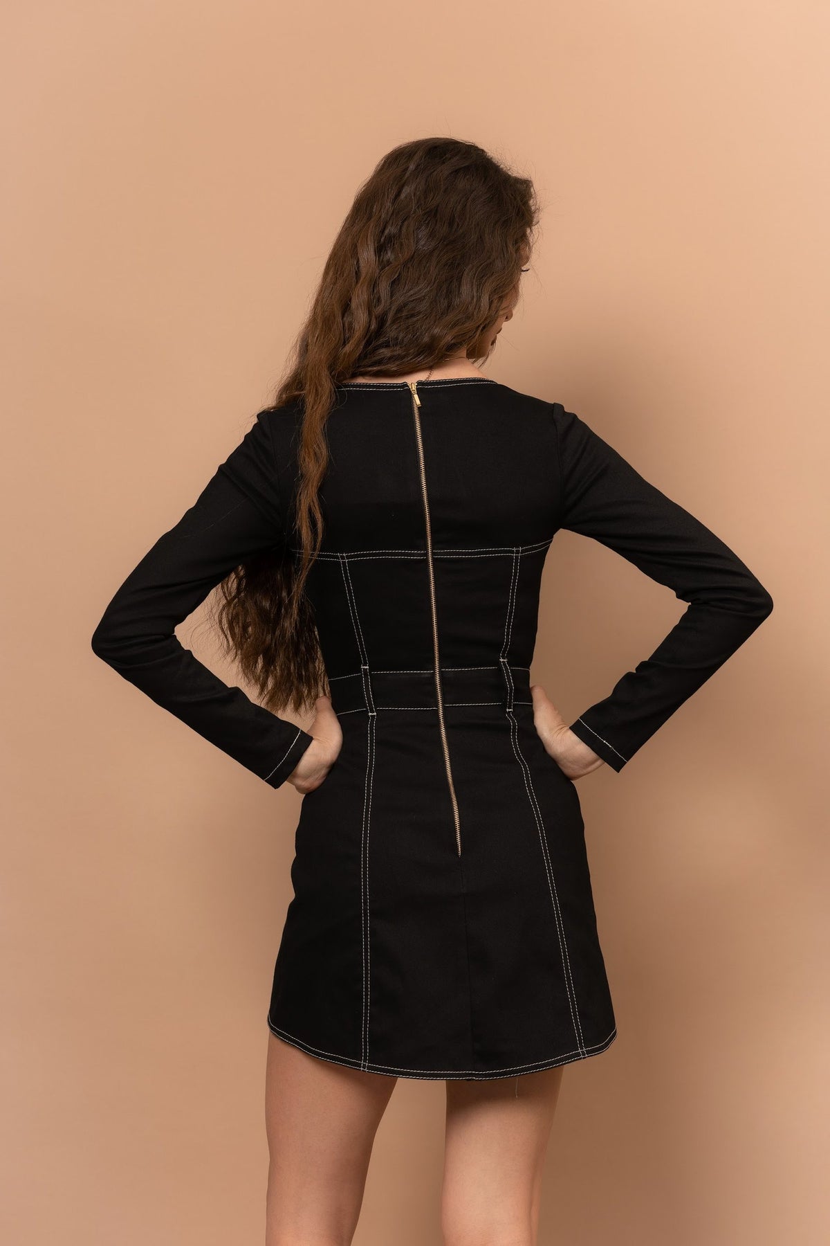 Корсетна сукня BEVERLY DRESS з деніму міні — Bustier Brand