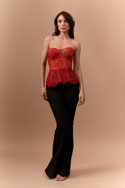 Корсет DIVA мереживний — Bustier Brand