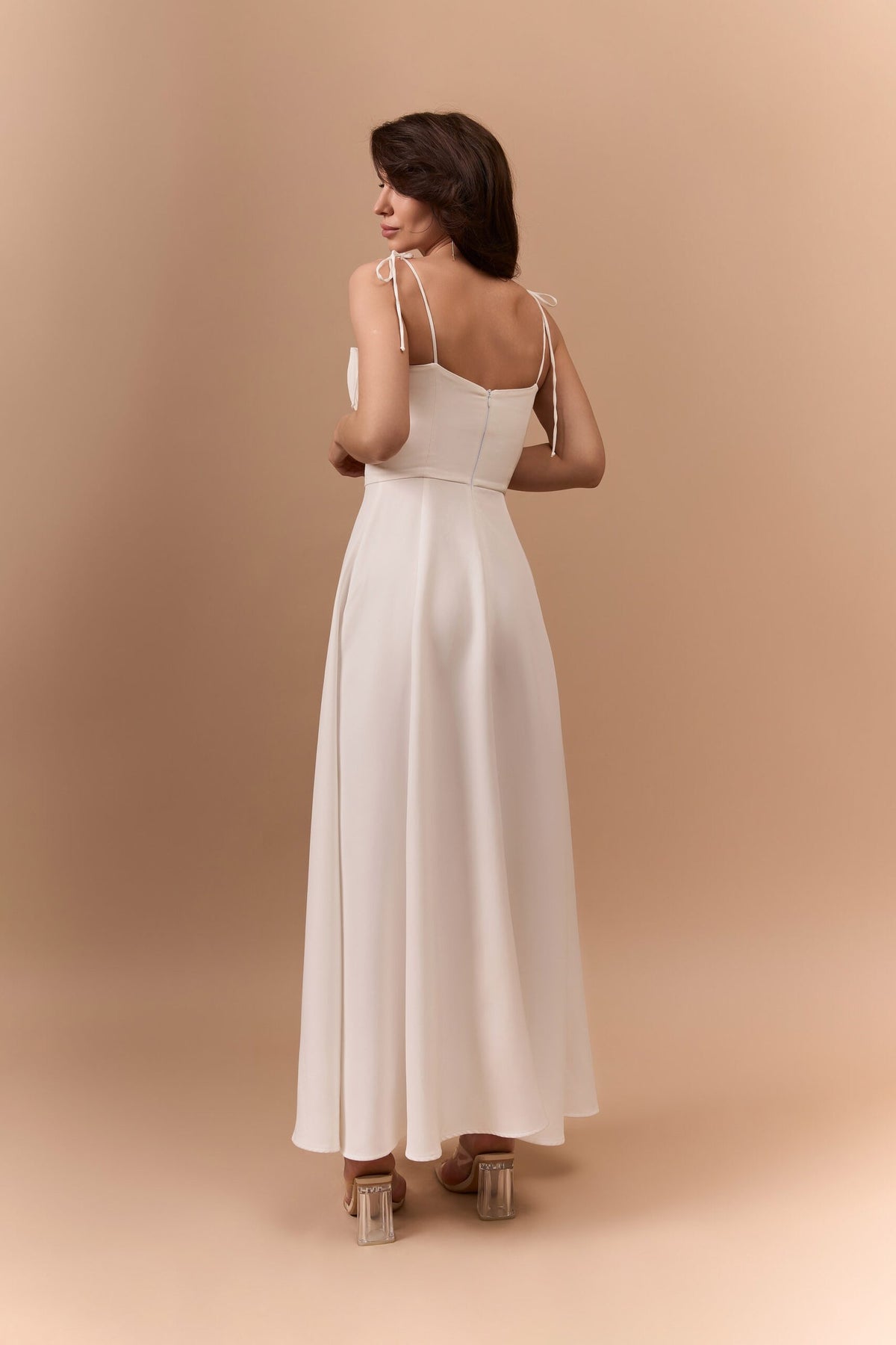Корсетна сукня PEARL максі — Bustier Brand