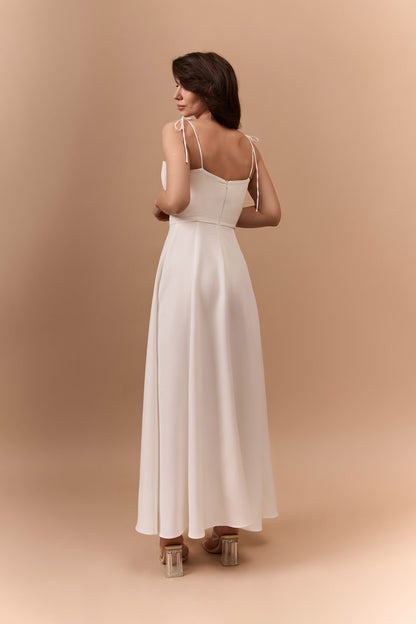 Корсетна сукня PEARL максі — Bustier Brand