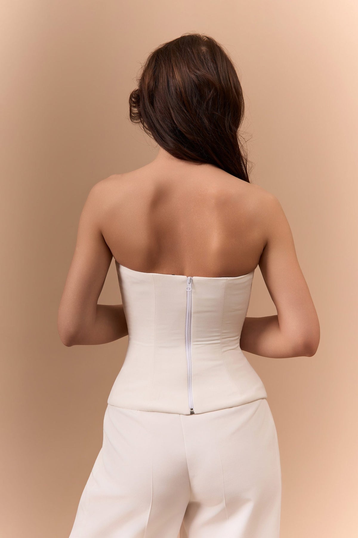 Корсет ANGELICA із гладкої щільної тканини — Bustier Brand