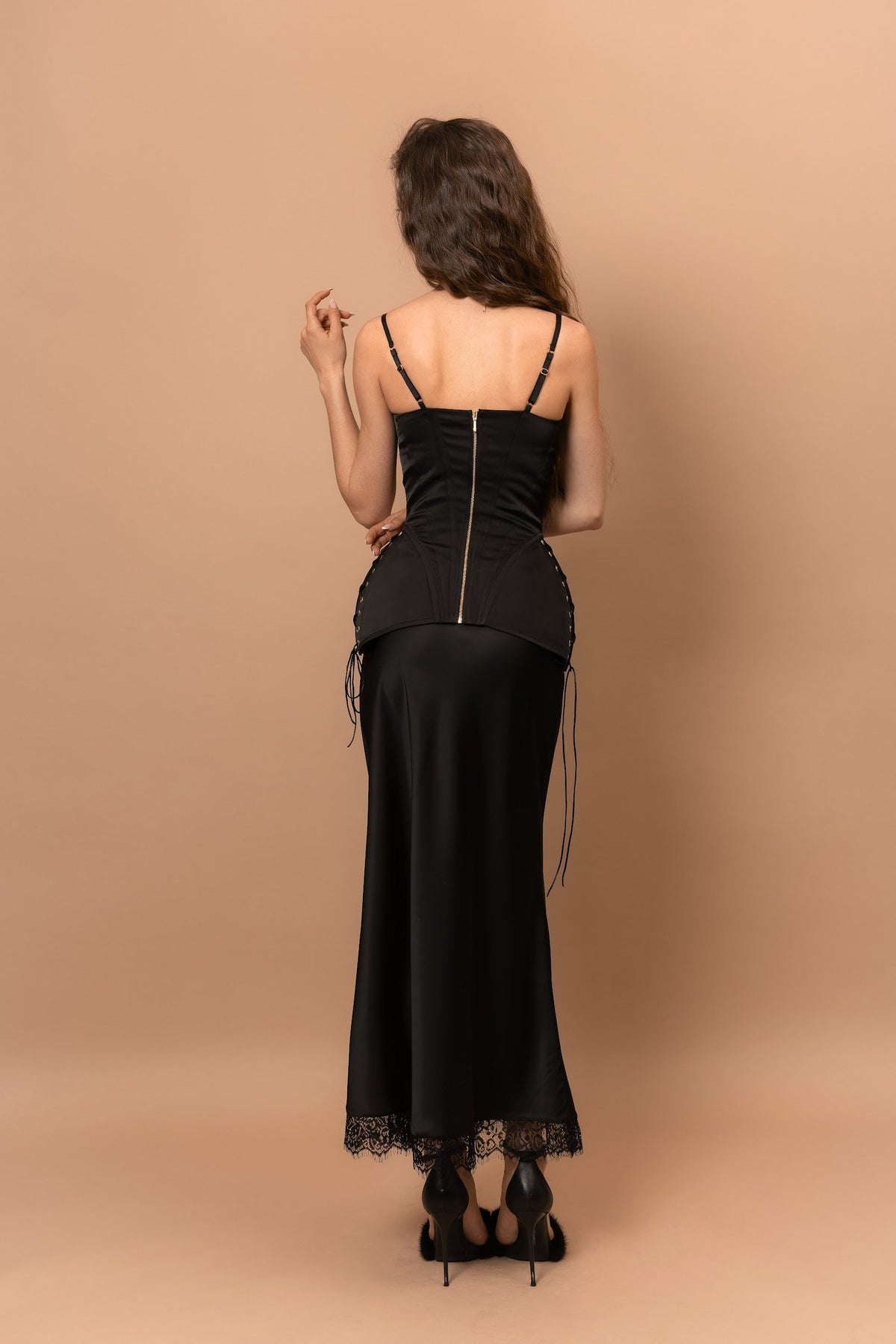 Корсет KSENA SILK із еко-шовку — Bustier Brand