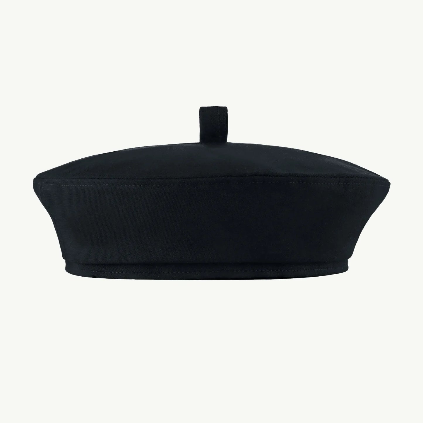 Black suit beret