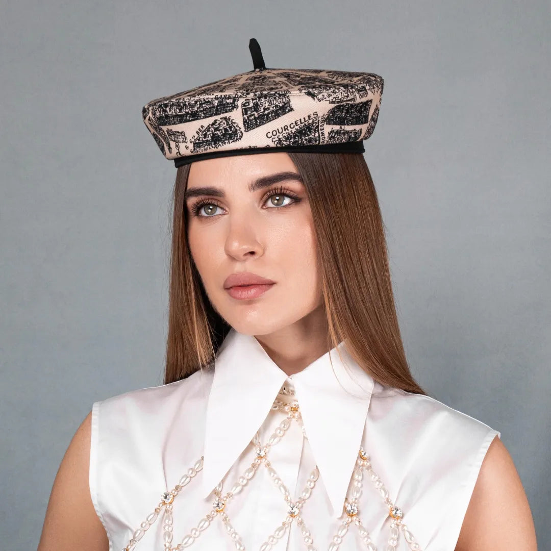 Denim Beret Paris