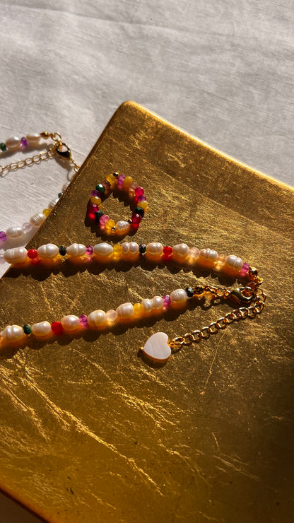 Намисто “Pearl rainbow”