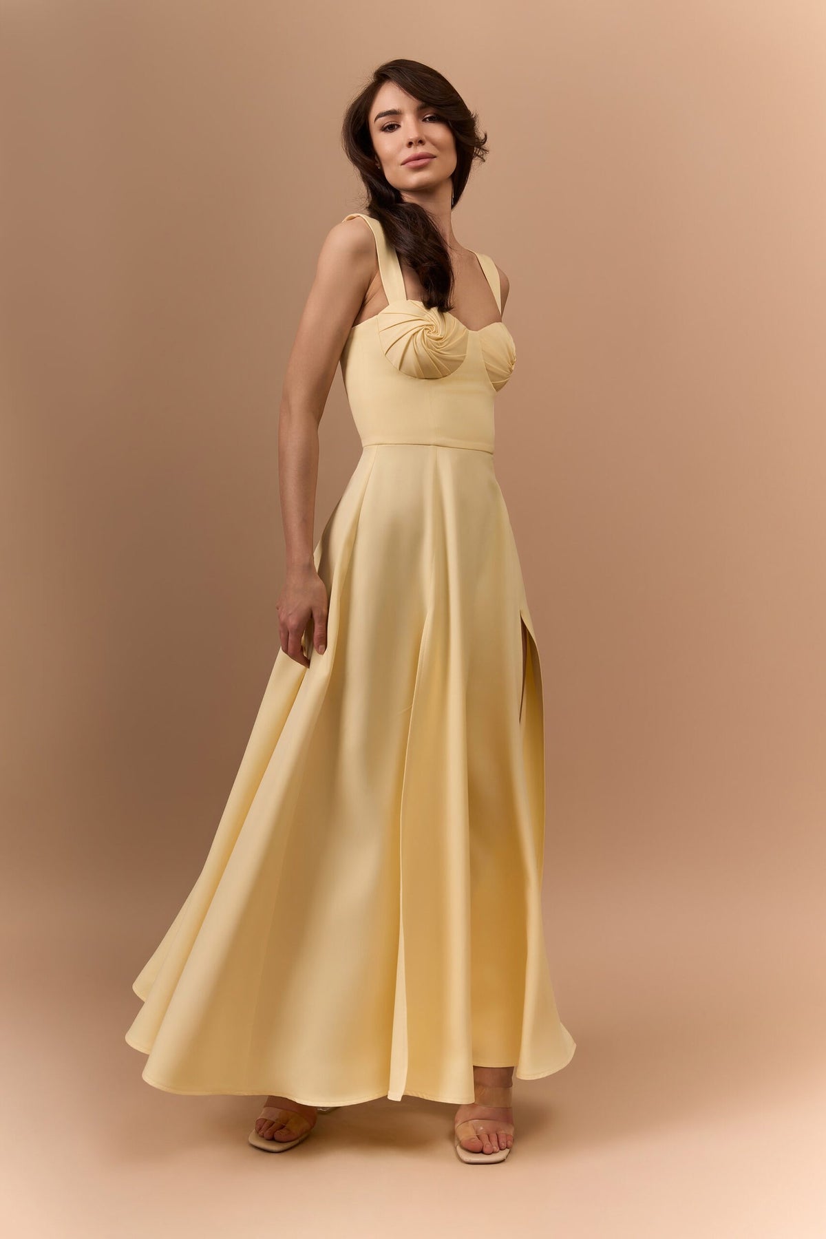 Корсетна сукня ROSE LIGHT максі — Bustier Brand