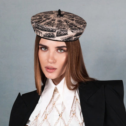 Denim Beret Paris