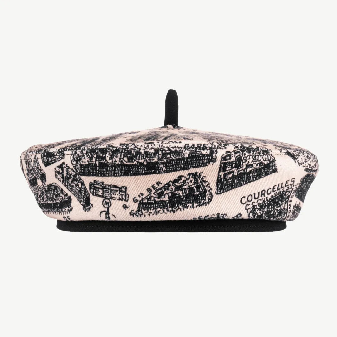 Denim Beret Paris