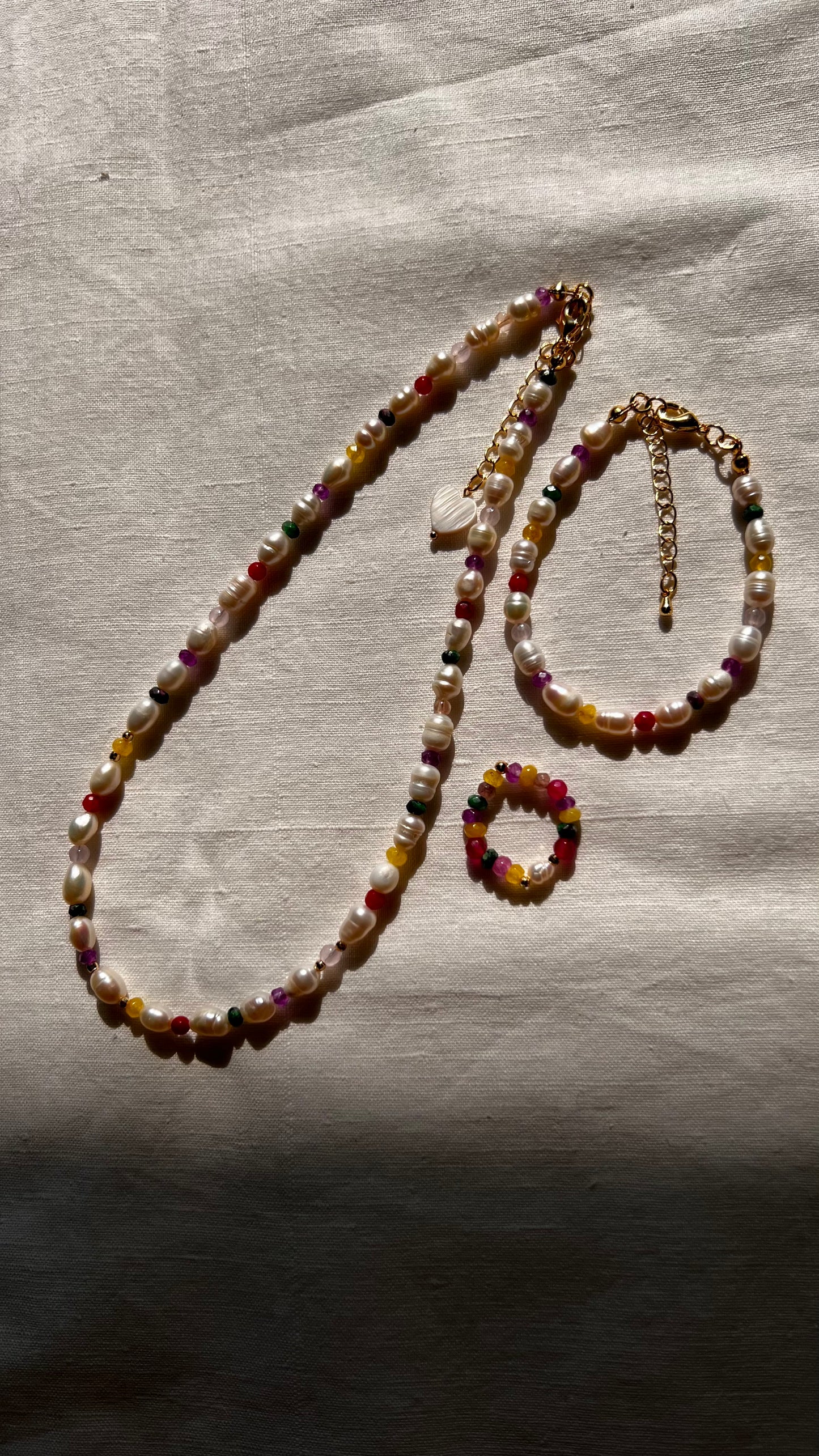 Браслет «Pearl rainbow”