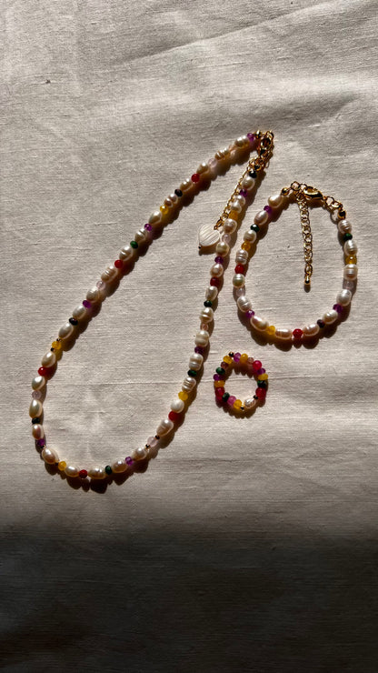 Браслет «Pearl rainbow”
