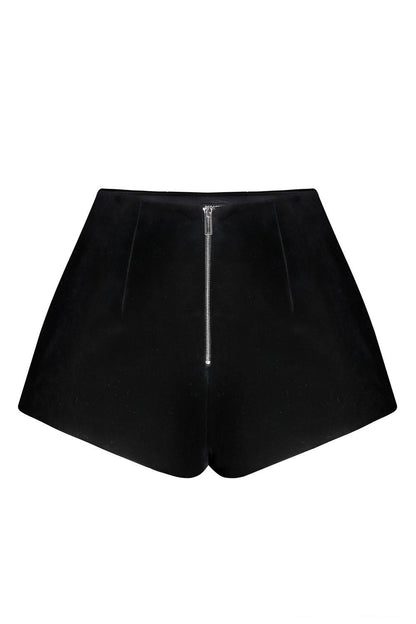 Velvet shorts