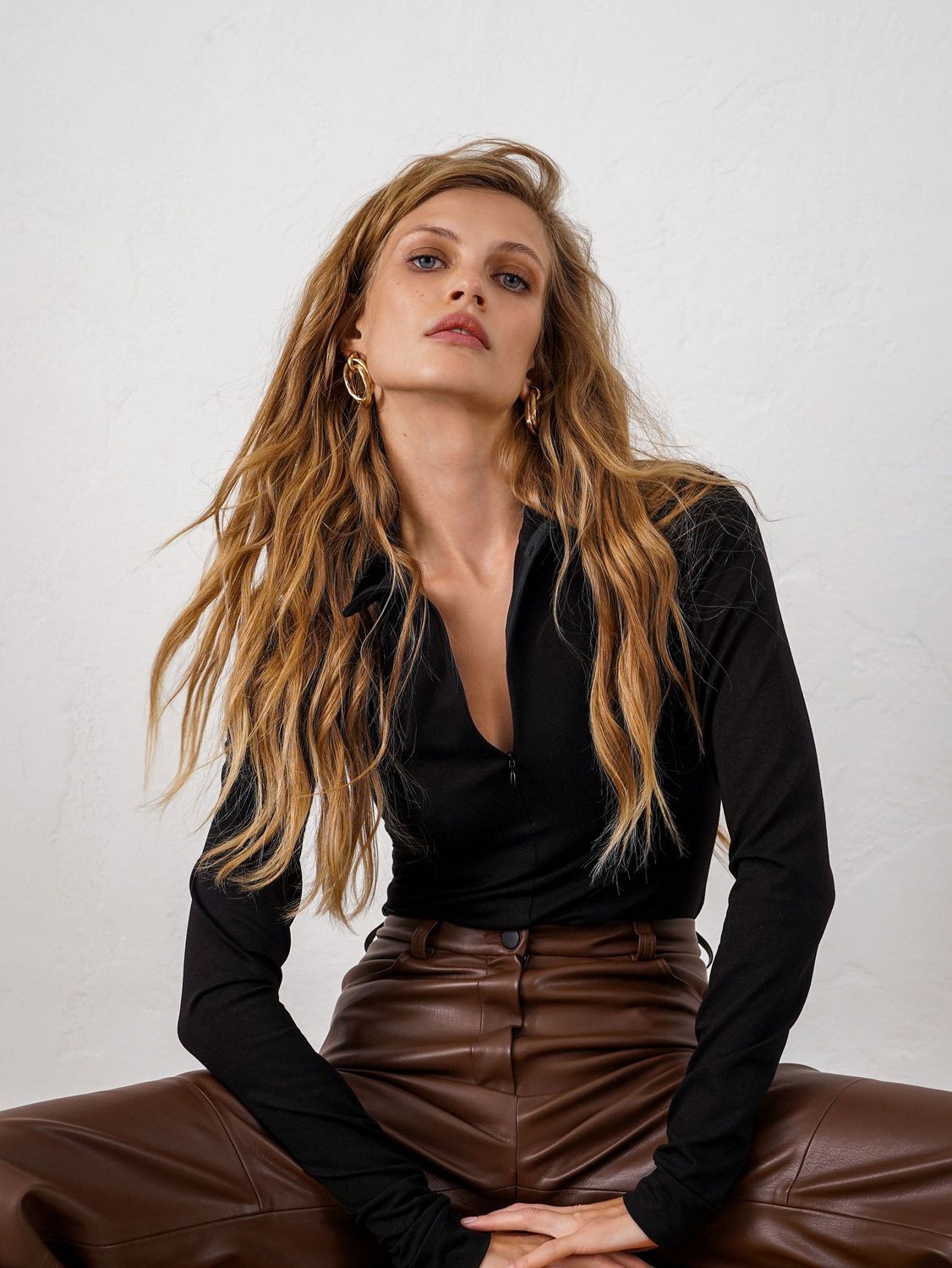 Zip-up bodysuit