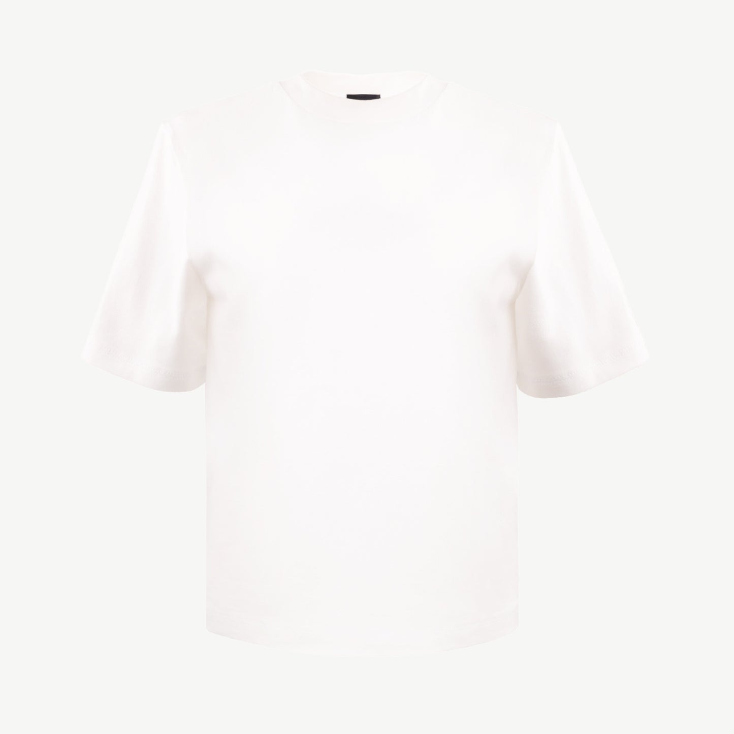 Cotton ivory T-shirt
