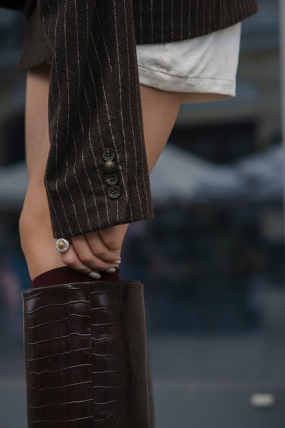 Follow your Art Transformer Jacket with Belt
