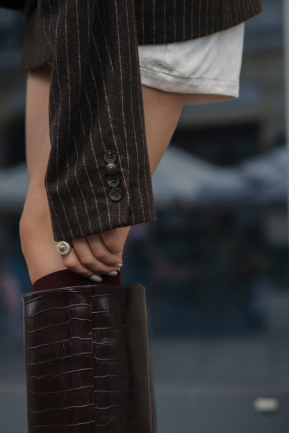 Follow your Art Transformer Jacket with Belt