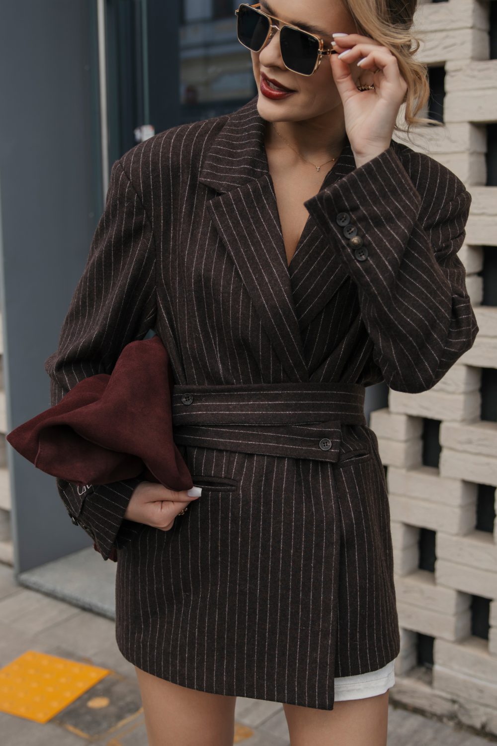 Follow your Art Transformer Jacket with Belt