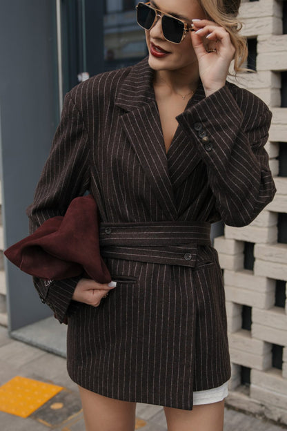 Follow your Art Transformer Jacket with Belt