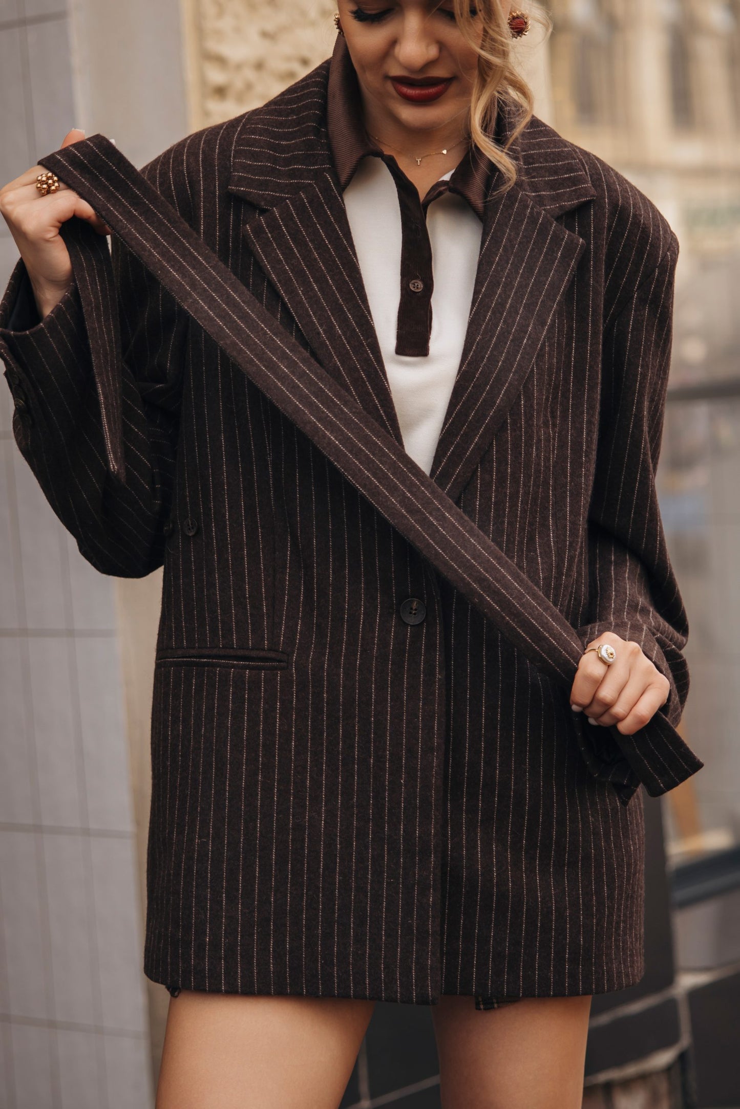 Follow your Art Transformer Jacket with Belt