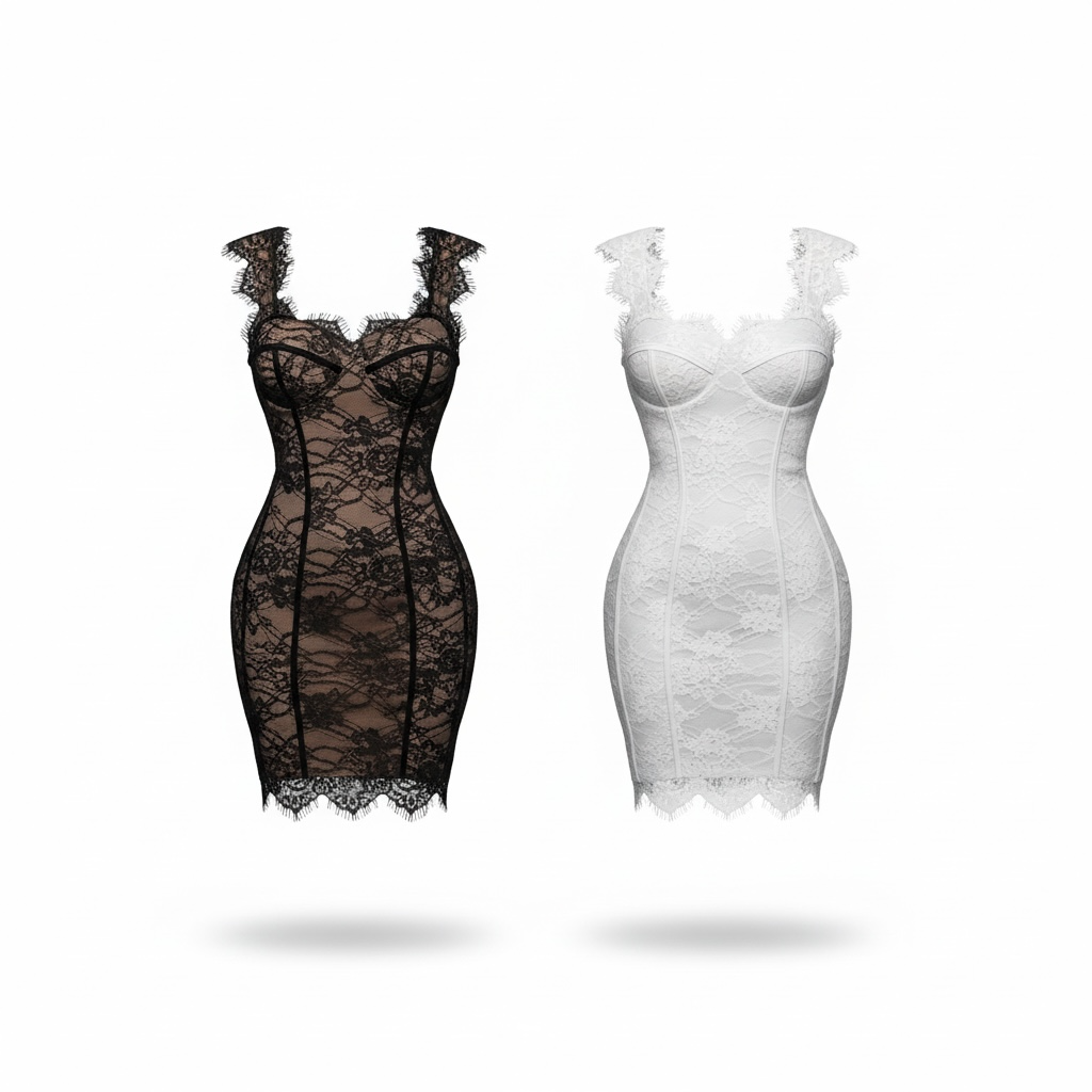 Корсетна сукня DIVA мереживна міні — Bustier Brand