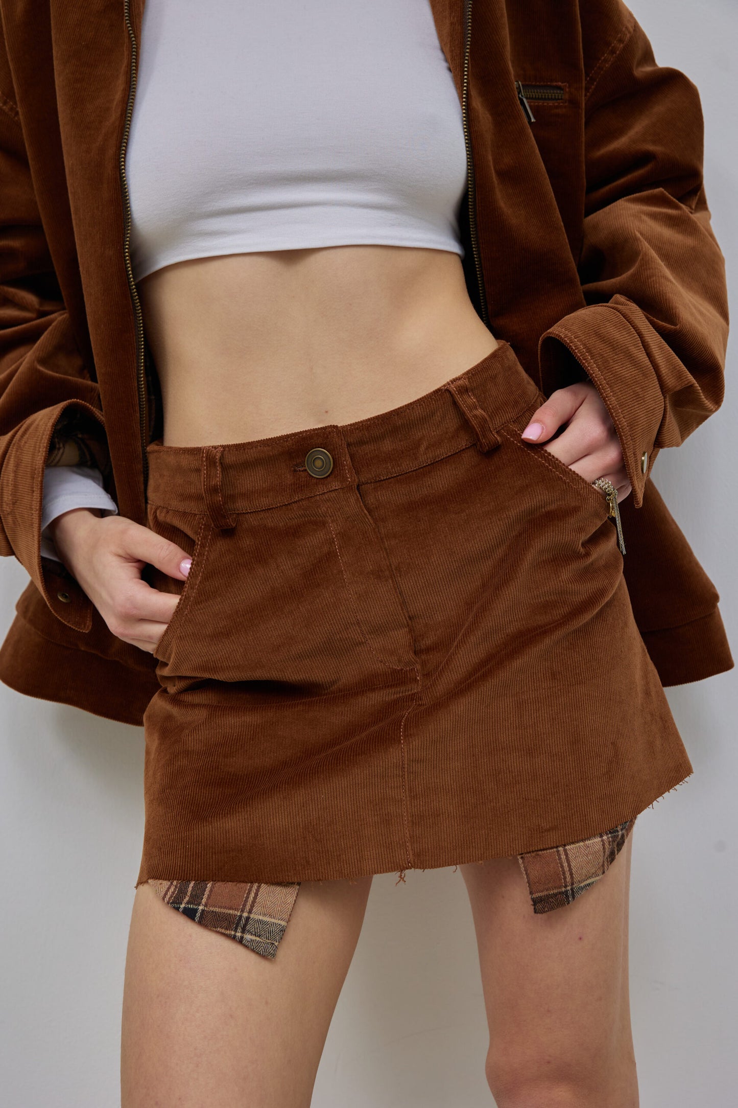 Velvet skirt