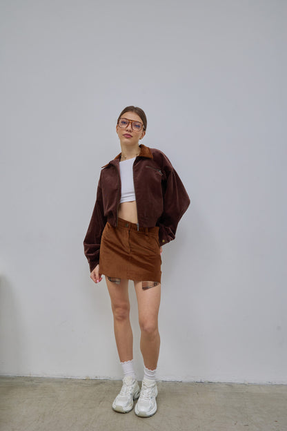 Velvet skirt