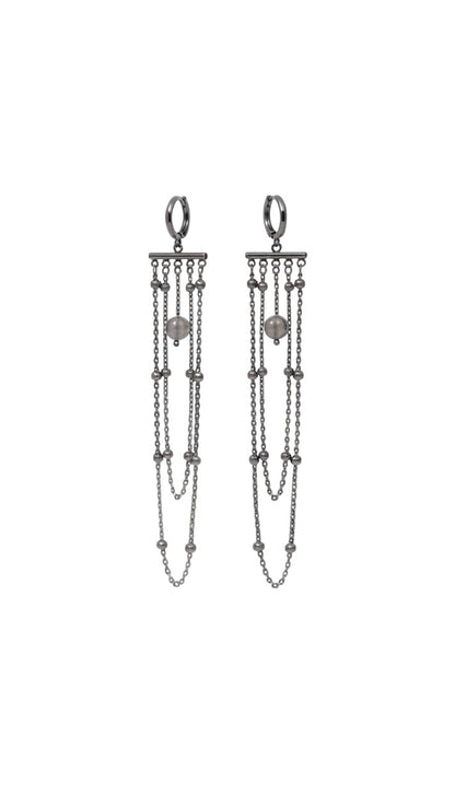 Сережки «Space” silver