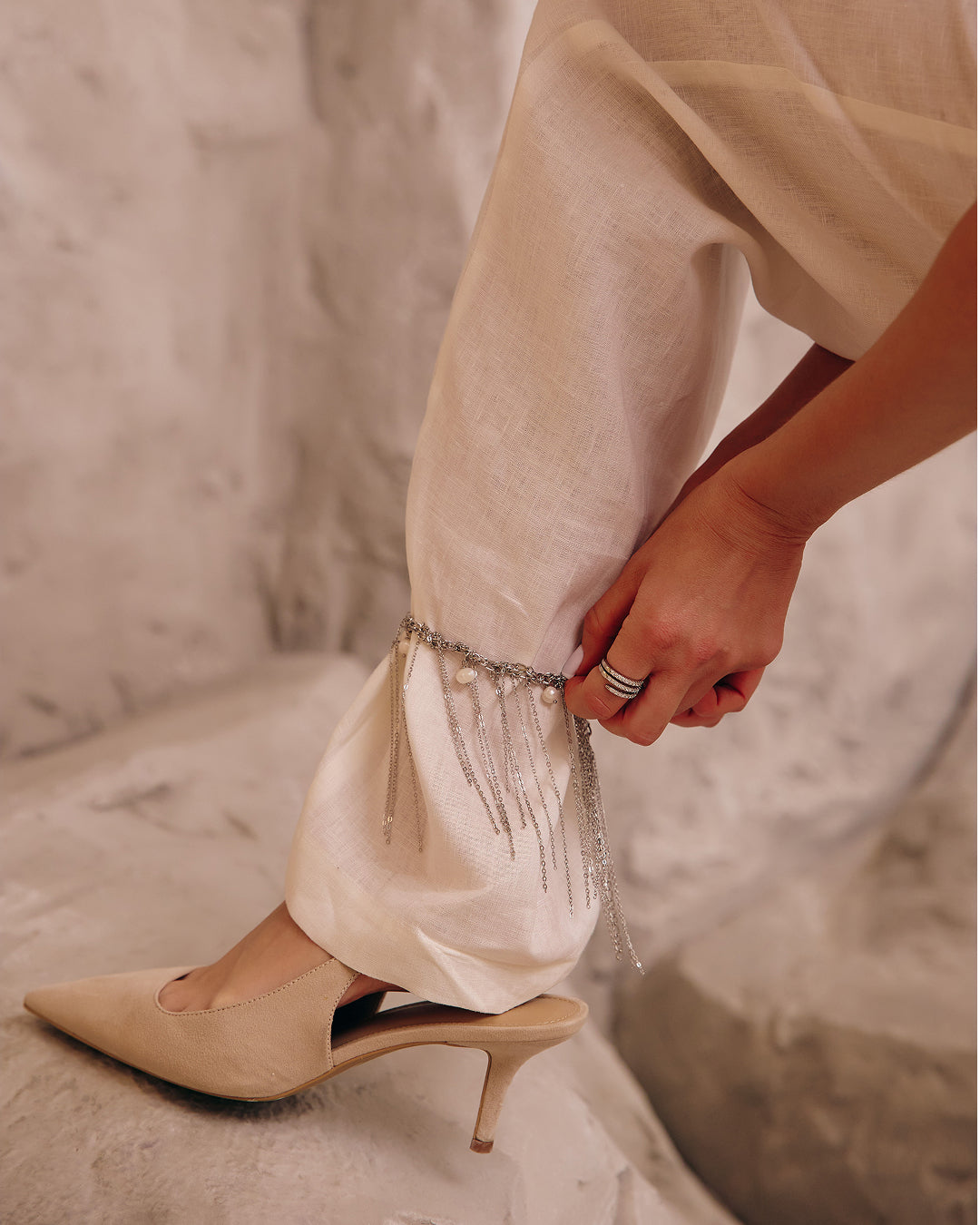 Linen trousers