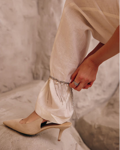 Linen trousers