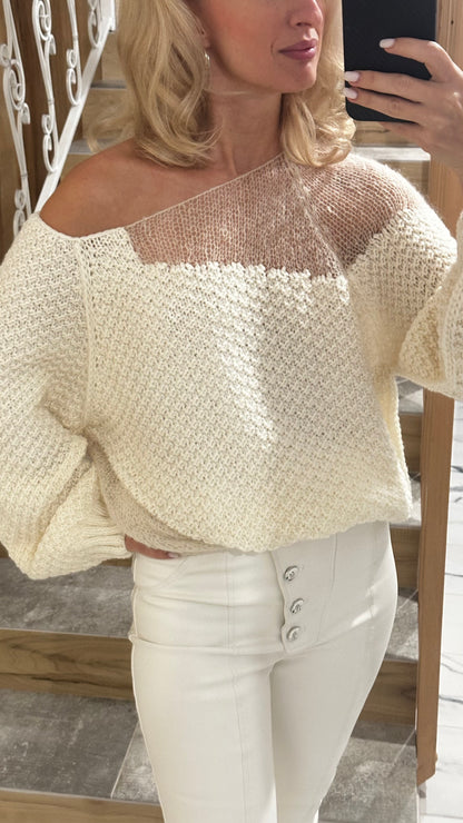 Sweater combo - half-wool and mohair