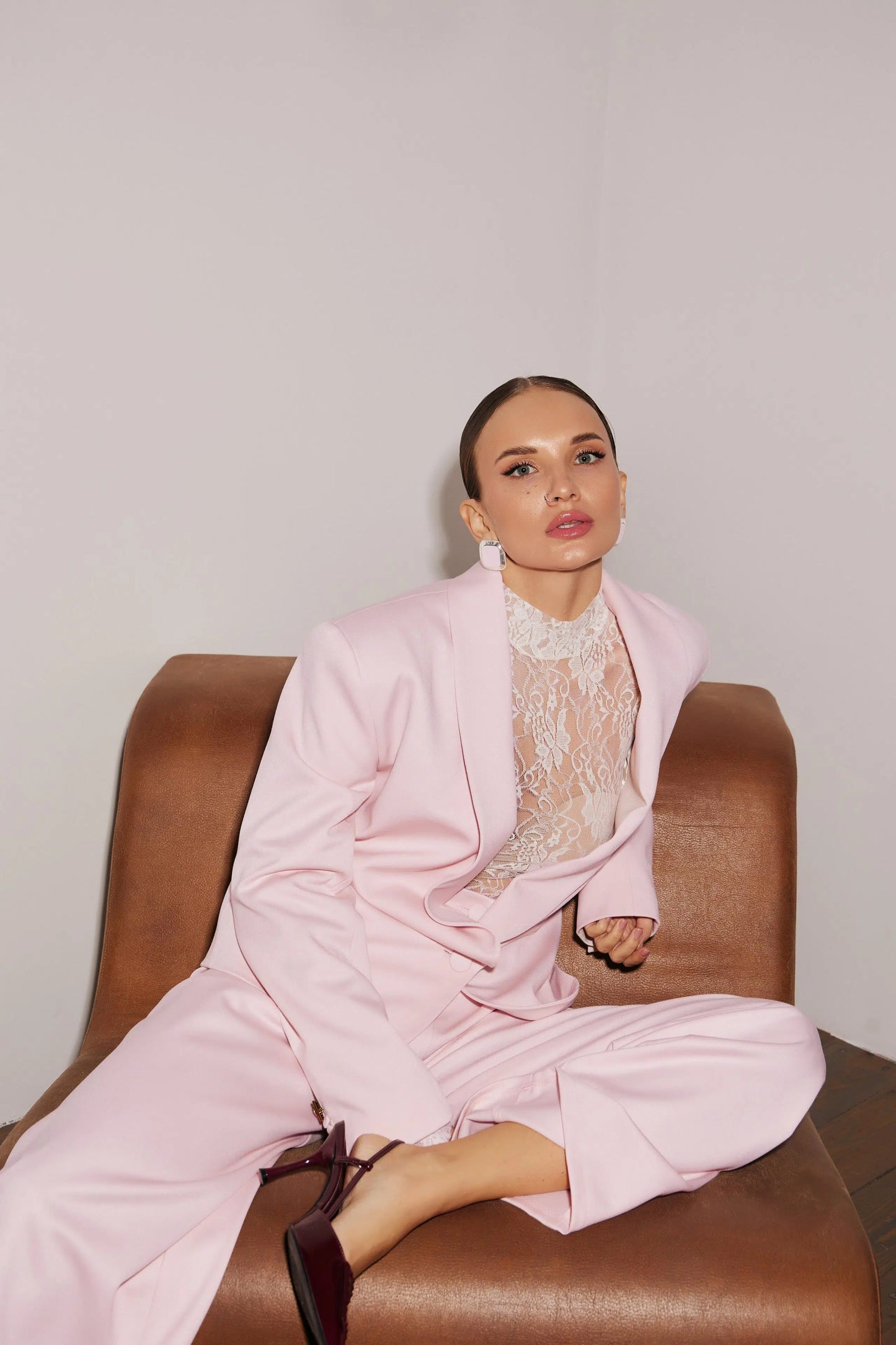 Pink trousers