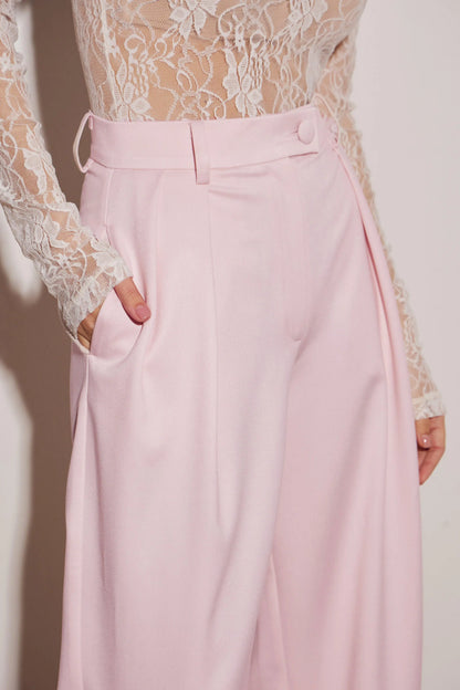 Pink trousers
