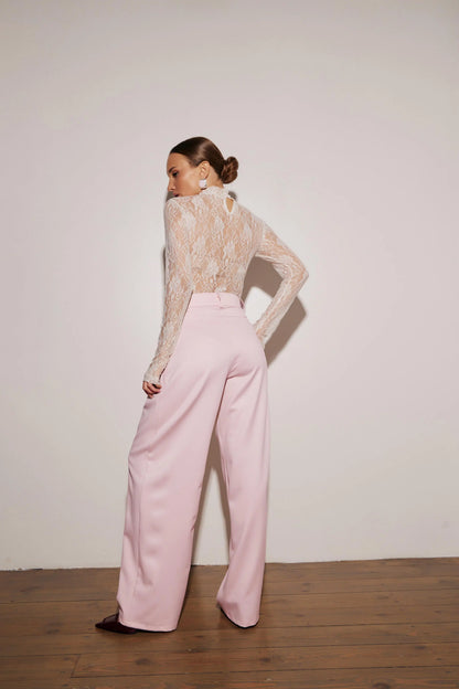Pink trousers