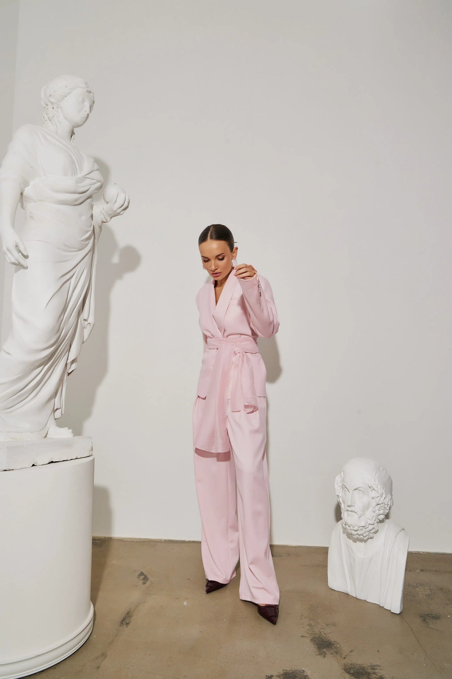 Pink trousers