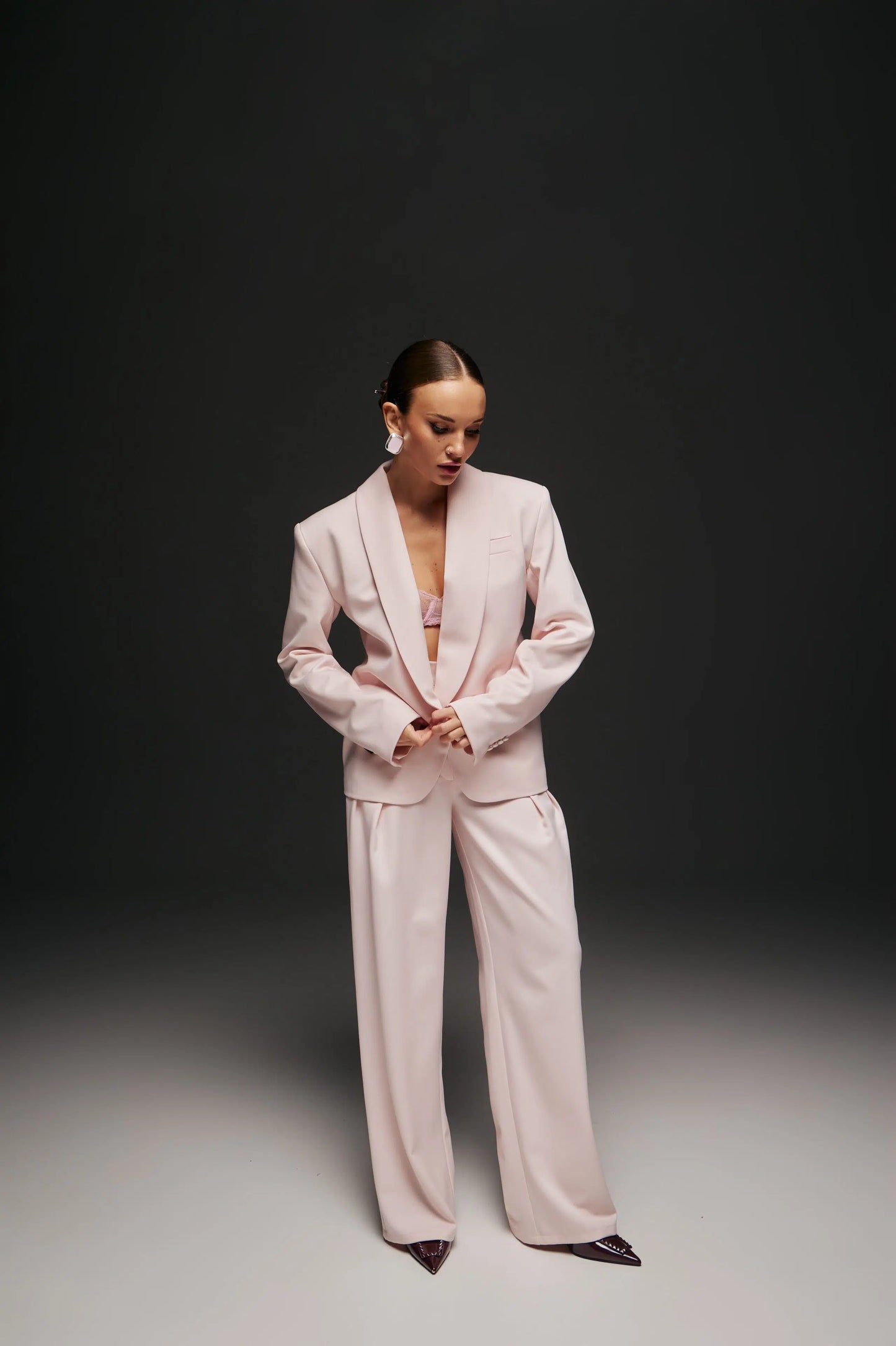 Pink trousers