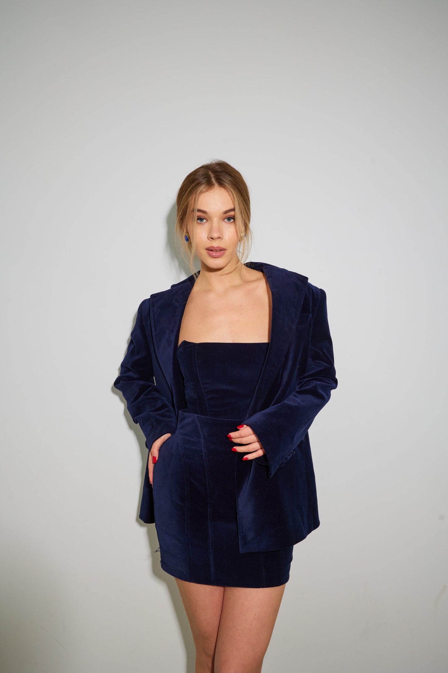 Velvet skirt